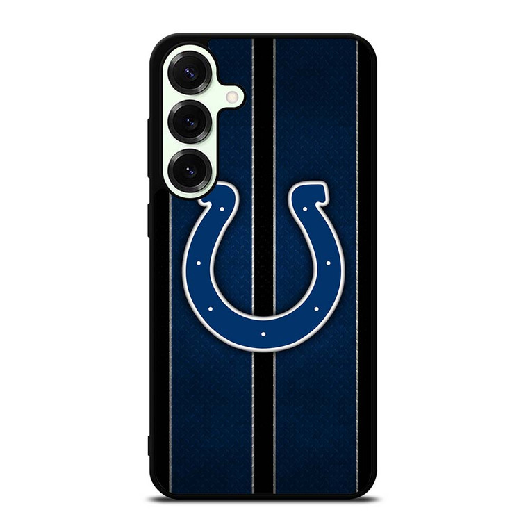 INDIANAPOLIS COLTS NFL METAL STRIPE Samsung Galaxy S25 Plus Case Cover