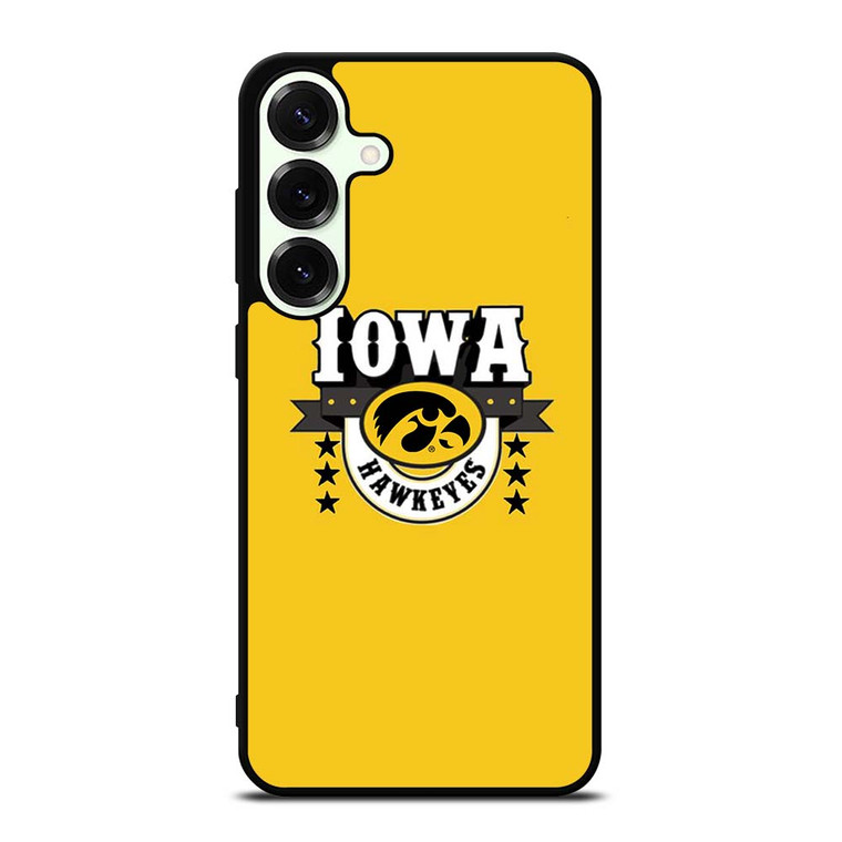 IOWA HAWKEYES LOGO UNIVERSITY BASKETBALL TEAM Samsung Galaxy S25 Plus Case Cover