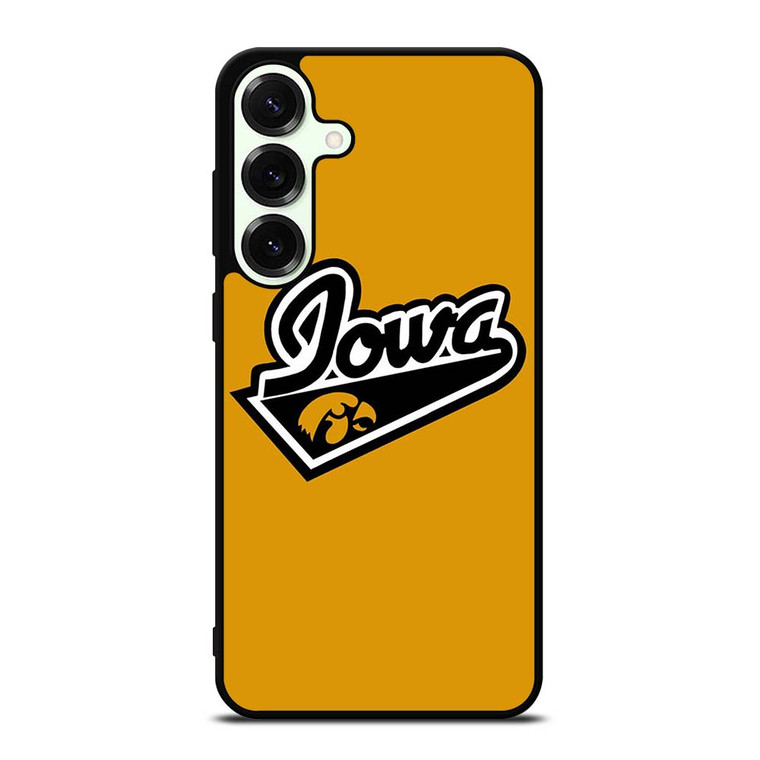 IOWA HAWKEYES UNIVERSITY BASKETBALL TEAM LOGO Samsung Galaxy S25 Plus Case Cover