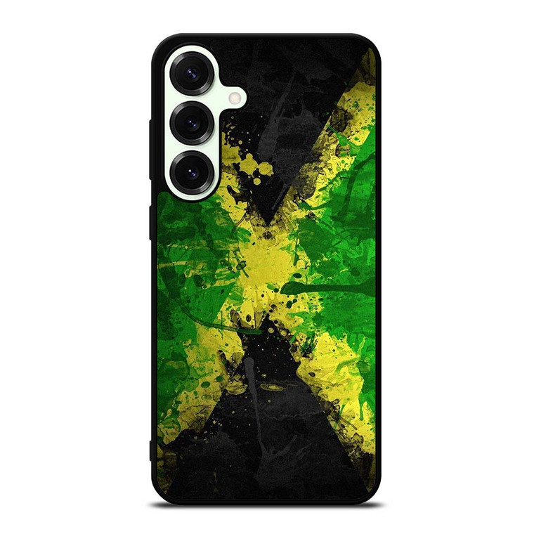 JAMAICAN FLAG SPLASH Samsung Galaxy S25 Plus Case Cover