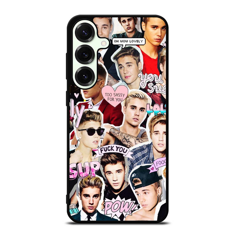 JUSTIN BIEBER COLLAGE Samsung Galaxy S25 Plus Case Cover