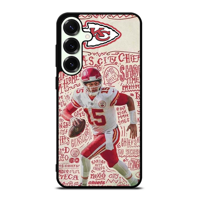 KANSAS CITY CHIEFS 15 PATRICK MAHOMES Samsung Galaxy S25 Plus Case Cover