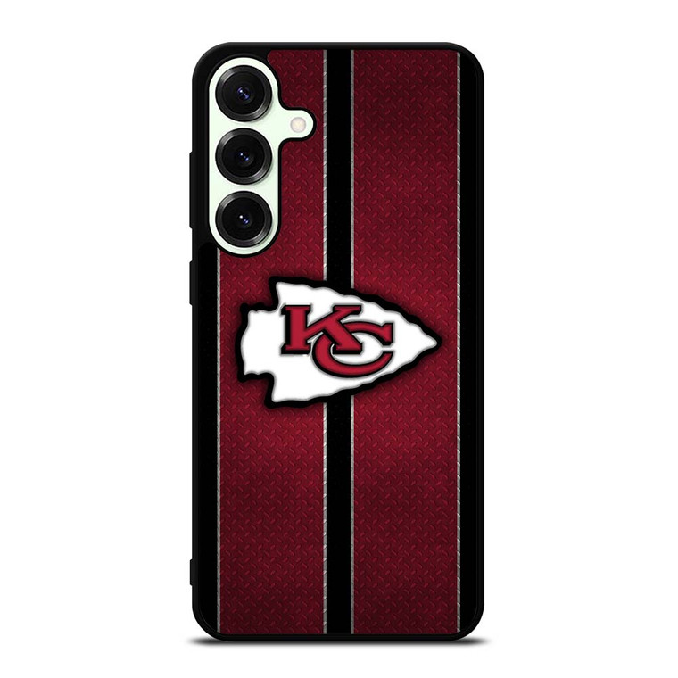 KANSAS CITY CHIEFS NFL METAL STRIPE Samsung Galaxy S25 Plus Case Cover