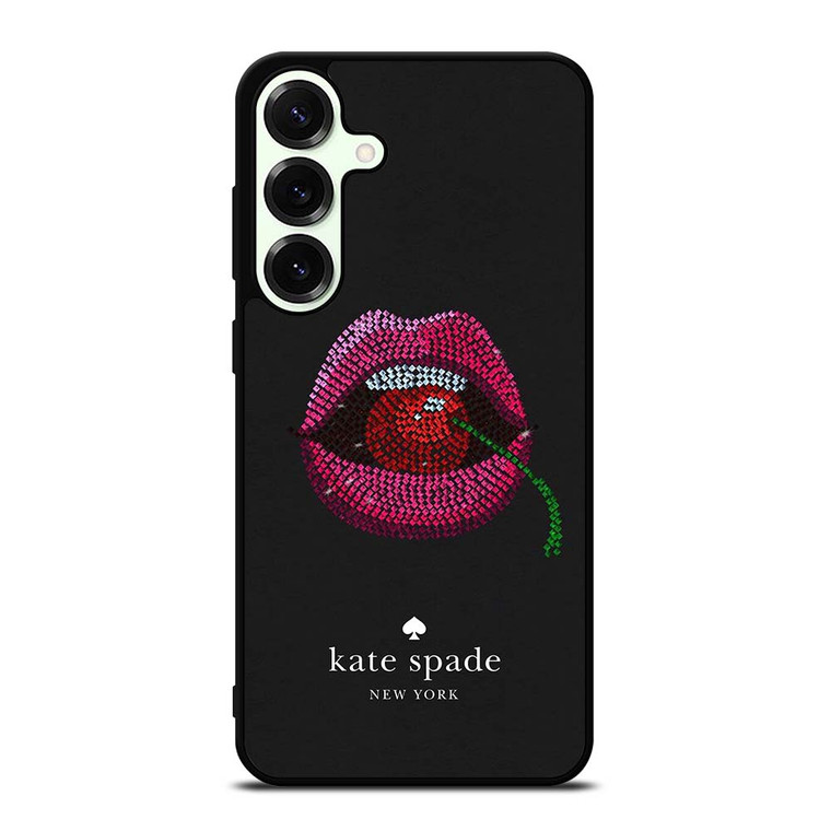 KATE SPADE NEW YORK LIPS AND CHERRY Samsung Galaxy S25 Plus Case Cover