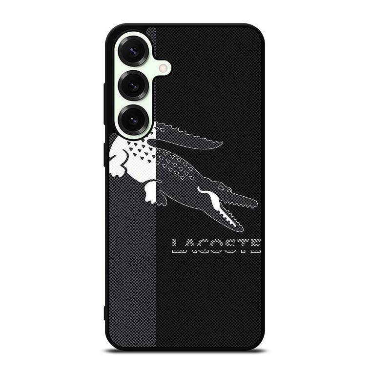 LACOSTE BLACK AND WHITE Samsung Galaxy S25 Plus Case Cover