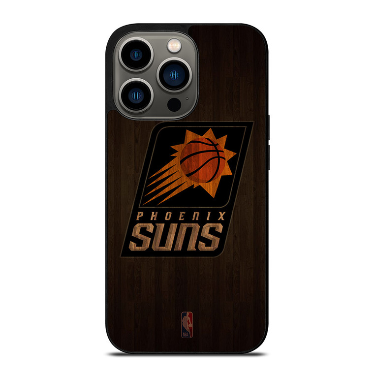PHOENIX SUNS BASKETBALL COURT NBA iPhone 13 Pro Case Cover