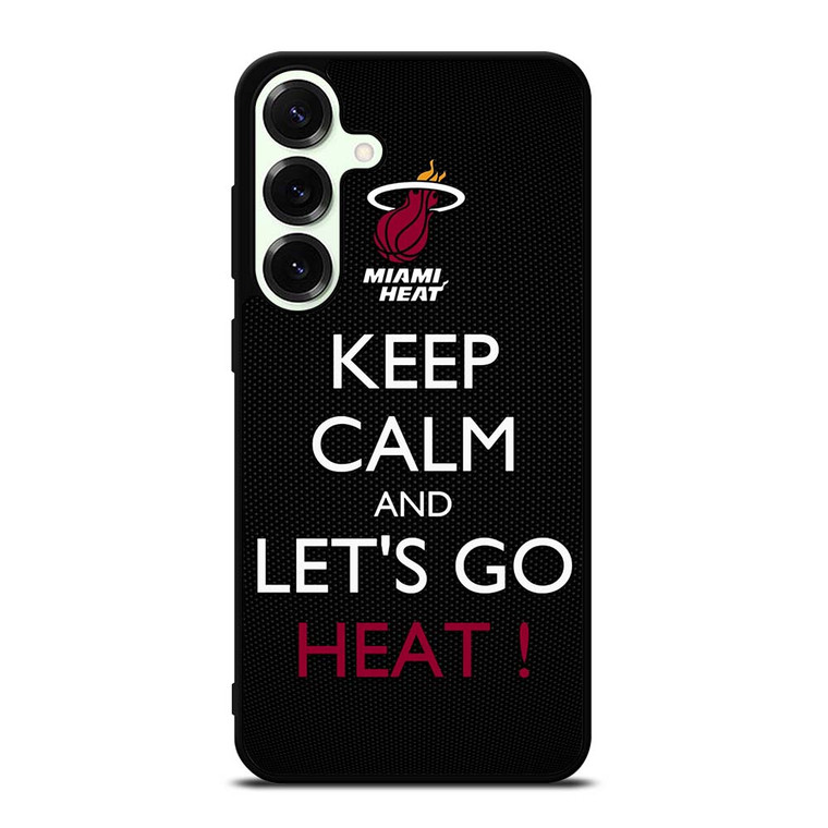 LETS GO MIAMI HEAT NBA BASKETBALL 2 Samsung Galaxy S25 Plus Case Cover