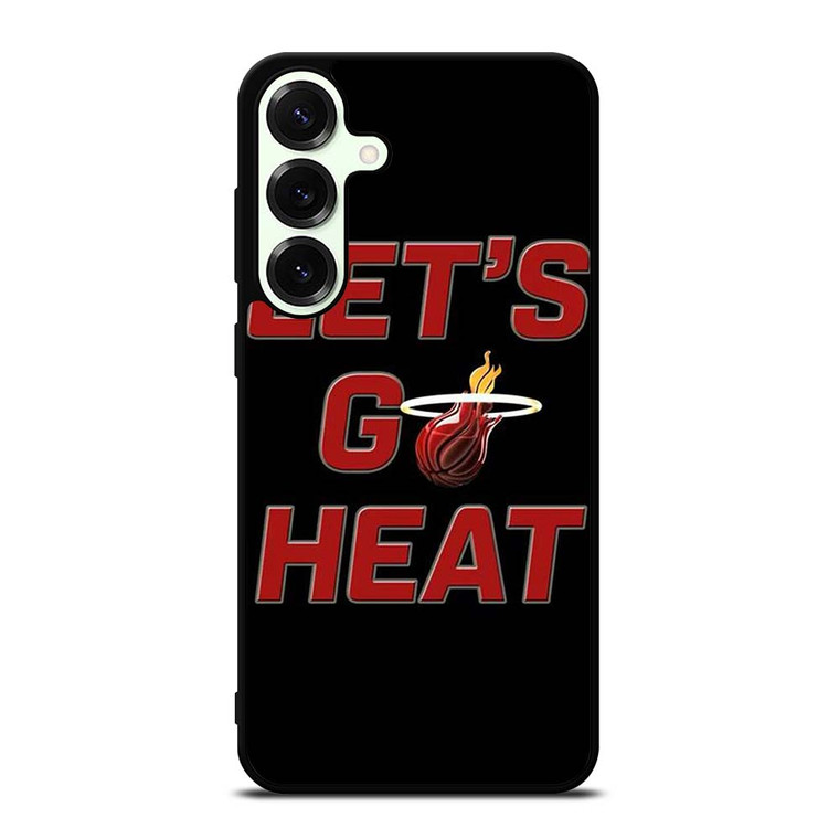LETS GO MIAMI HEAT NBA BASKETBALL Samsung Galaxy S25 Plus Case Cover