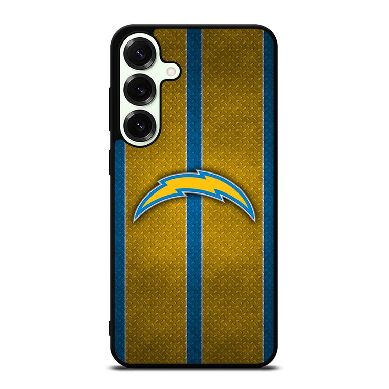 LOS ANGELES CHARGERS NFL METAL STRIPE Samsung Galaxy S25 Plus Case Cover