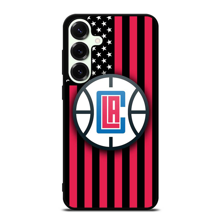 LOS ANGELES CLIPPERS NBA USA FLAG Samsung Galaxy S25 Plus Case Cover