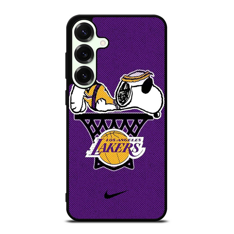 LOS ANGELES LAKERS NIKE SNOOPY Samsung Galaxy S25 Plus Case Cover
