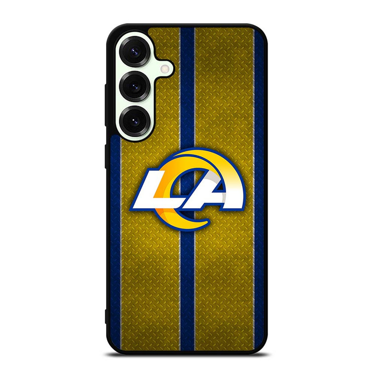 LOS ANGELES RAMS NFL METAL STRIPE Samsung Galaxy S25 Plus Case Cover