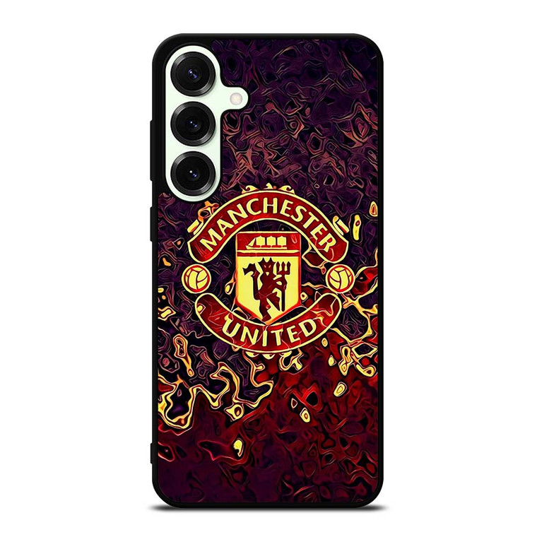 MANCHESTER UNITED LOGO FAN ART Samsung Galaxy S25 Plus Case Cover