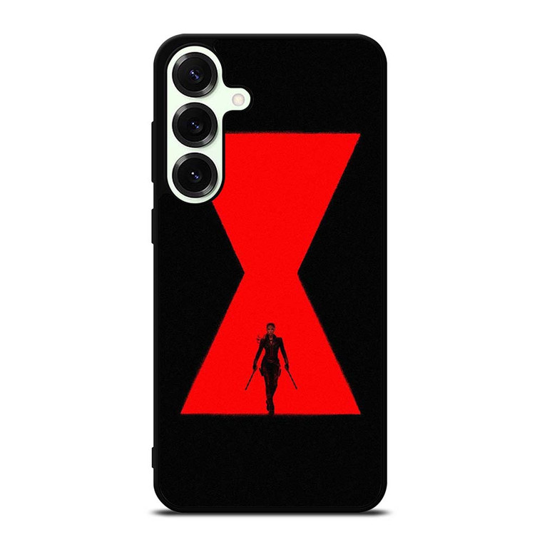MARVEL BLACK WIDOW SYMBOL Samsung Galaxy S25 Plus Case Cover