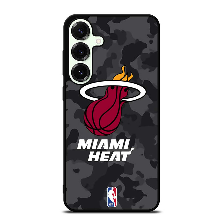 MIAMI HEAT BLACK CAMO Samsung Galaxy S25 Plus Case Cover