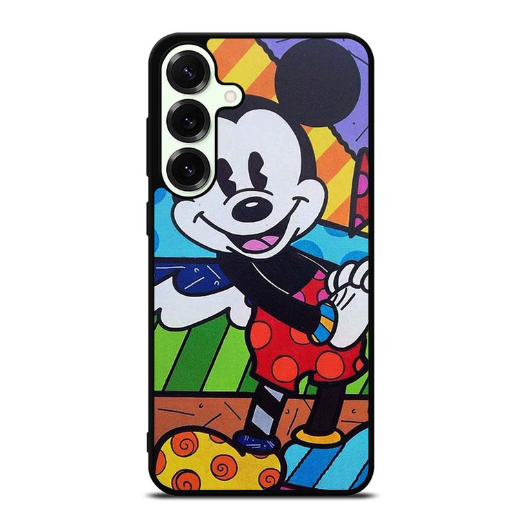 MICKEY MOUSE ROMERO BRITTO ART Samsung Galaxy S25 Plus Case Cover