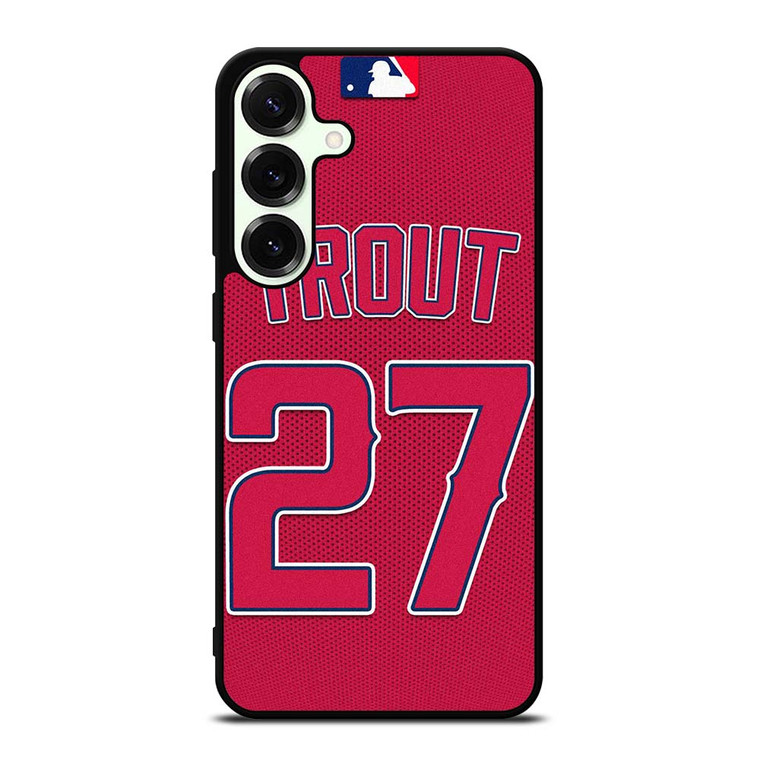 MIKE TROUT LOS ANGELES ANGELS MLB Samsung Galaxy S25 Plus Case Cover