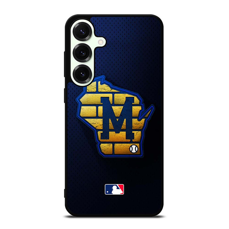 MILWAUKEE BREWERS MLB BASEBALL ICON Samsung Galaxy S25 Plus Case Cover