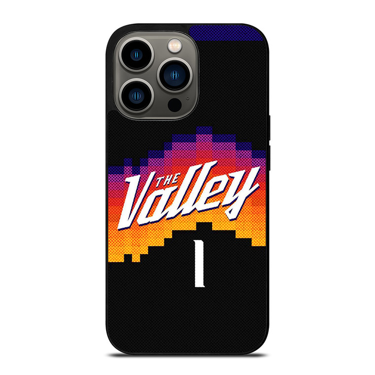 PHOENIX SUNS NBA DEVIN BOOKER BASKETBALL iPhone 13 Pro Case Cover