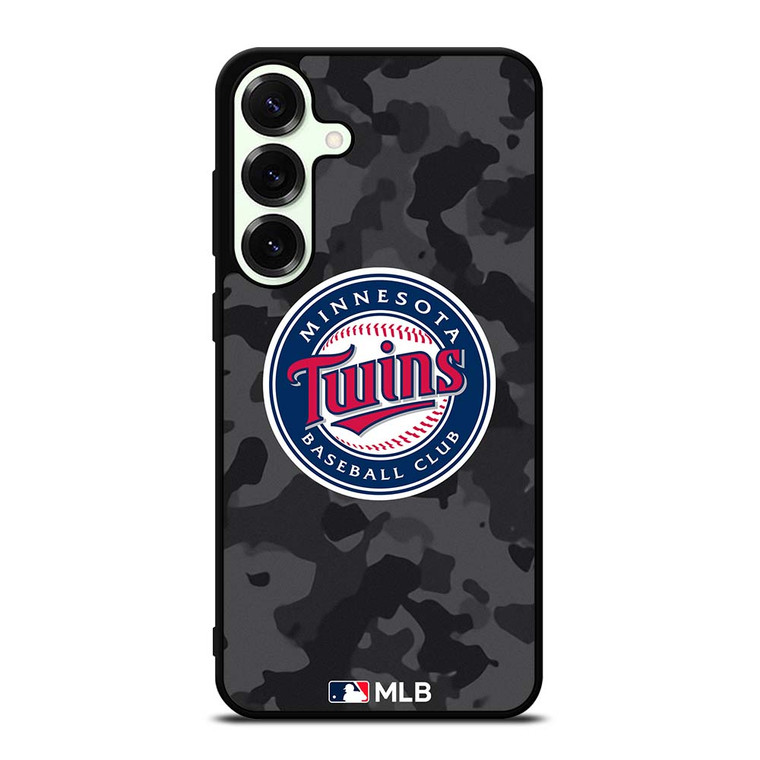 MINNESOTA TWINS BASEBALL BLACK CAMO Samsung Galaxy S25 Plus Case Cover