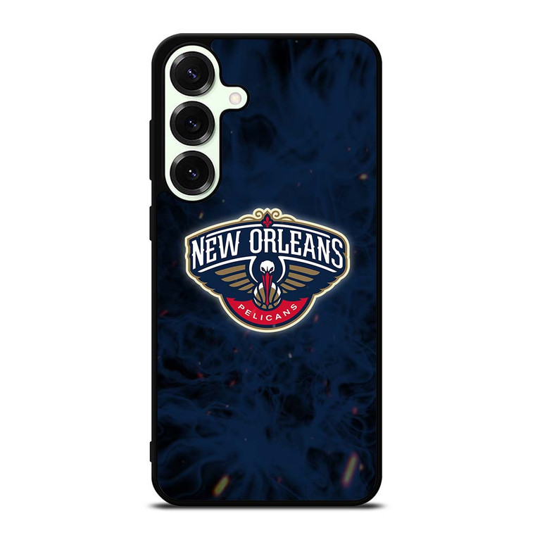 NEW ORLEANS PELICANS BASKETBALL NBA FIRE Samsung Galaxy S25 Plus Case Cover