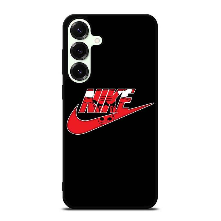 NIKE CHICAGO BULLS SWOOSH Samsung Galaxy S25 Plus Case Cover