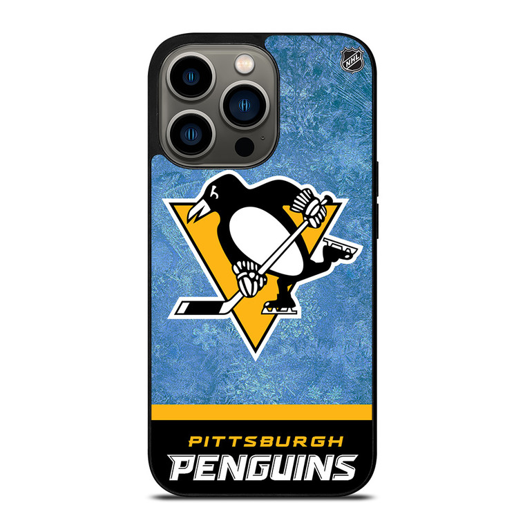 PITTSBURGH PENGUINS HOCKEY TEAM iPhone 13 Pro Case Cover