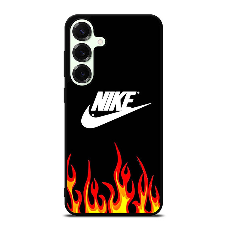 NIKE SWOOSH IN FLAMES Samsung Galaxy S25 Plus Case Cover