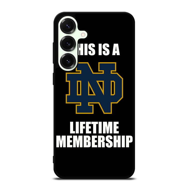 NOTRE DAME FIGHTING IRISH MEMBERSHIP Samsung Galaxy S25 Plus Case Cover
