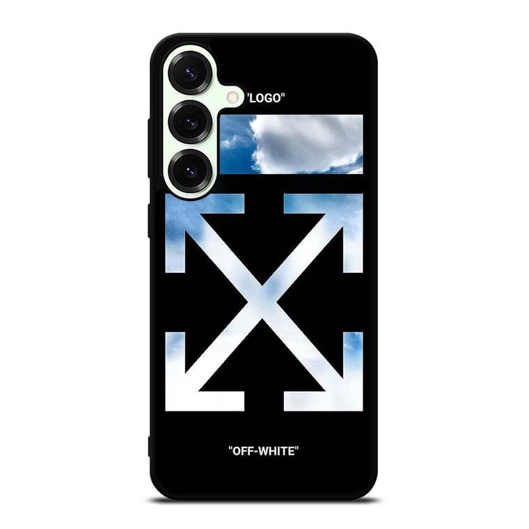 OFF WHITE SKY BLUE Samsung Galaxy S25 Plus Case Cover