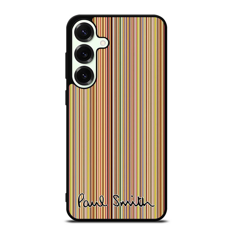 PAUL SMITH LOGO SIGNATURE PATTERN Samsung Galaxy S25 Plus Case Cover