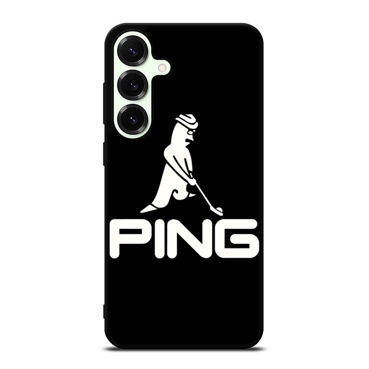 PING GOLF BLACK LOGO Samsung Galaxy S25 Plus Case Cover