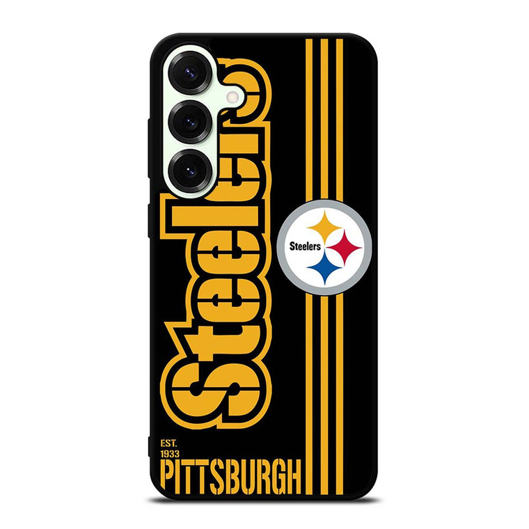 PITTSBURGH STEELERS FOOTBALL TEAM LOGO EST 1933 Samsung Galaxy S25 Plus Case Cover