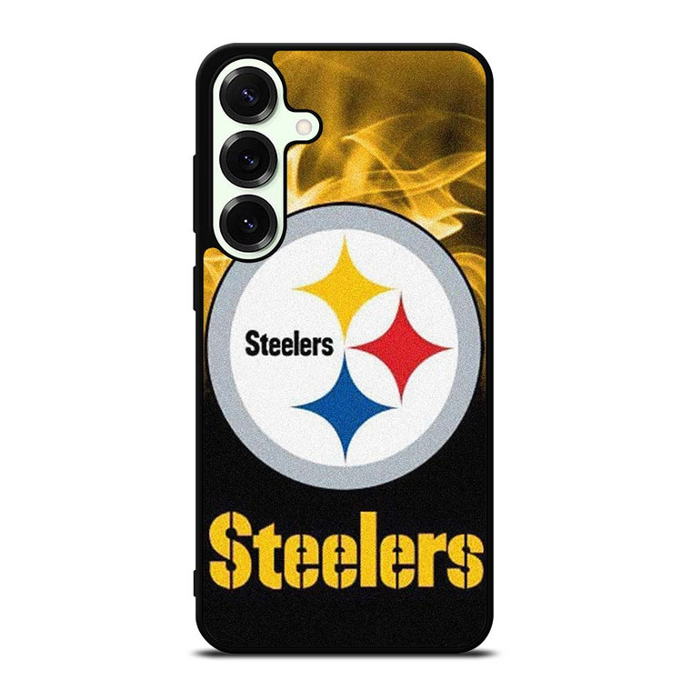 PITTSBURGH STEELERS NFL FIRE Samsung Galaxy S25 Plus Case Cover