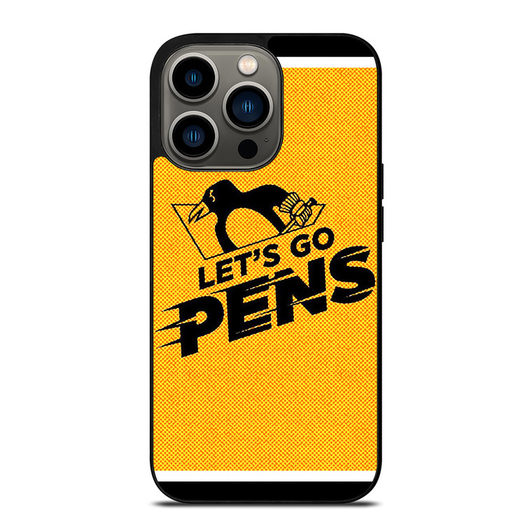PITTSBURGH PENGUINS NHL HOCKEY FANS 4 iPhone 13 Pro Case Cover