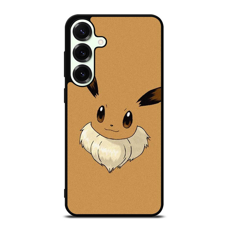 POKEMON CUTE EEVEE FLAT Samsung Galaxy S25 Plus Case Cover