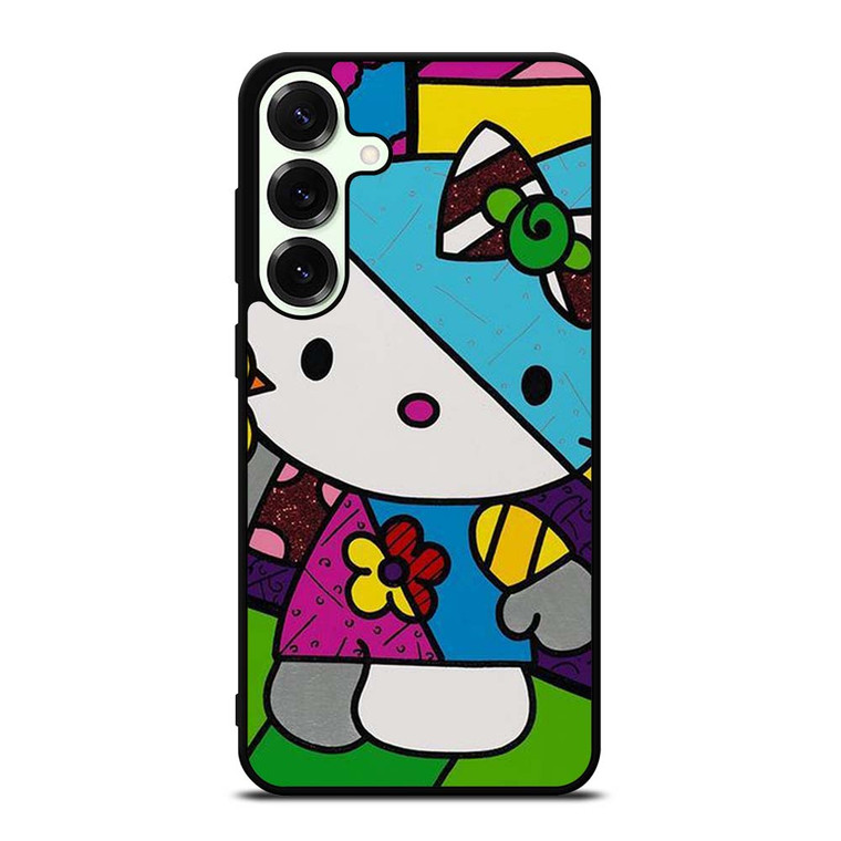 ROMERO BRITTO HELLO KITTY ART Samsung Galaxy S25 Plus Case Cover