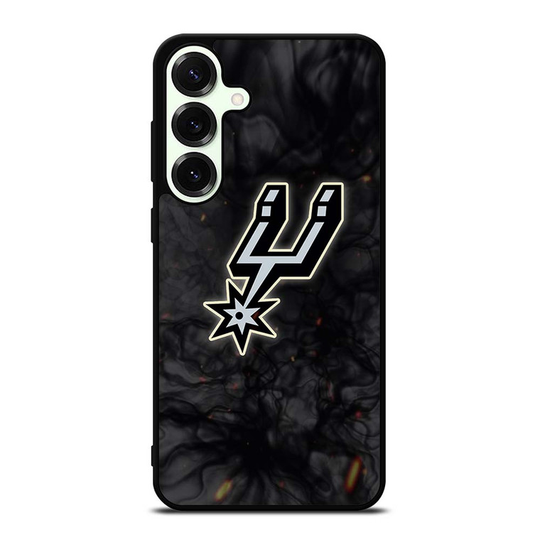 SAN ANTONIO SPURS BASKETBALL NBA FIRE Samsung Galaxy S25 Plus Case Cover