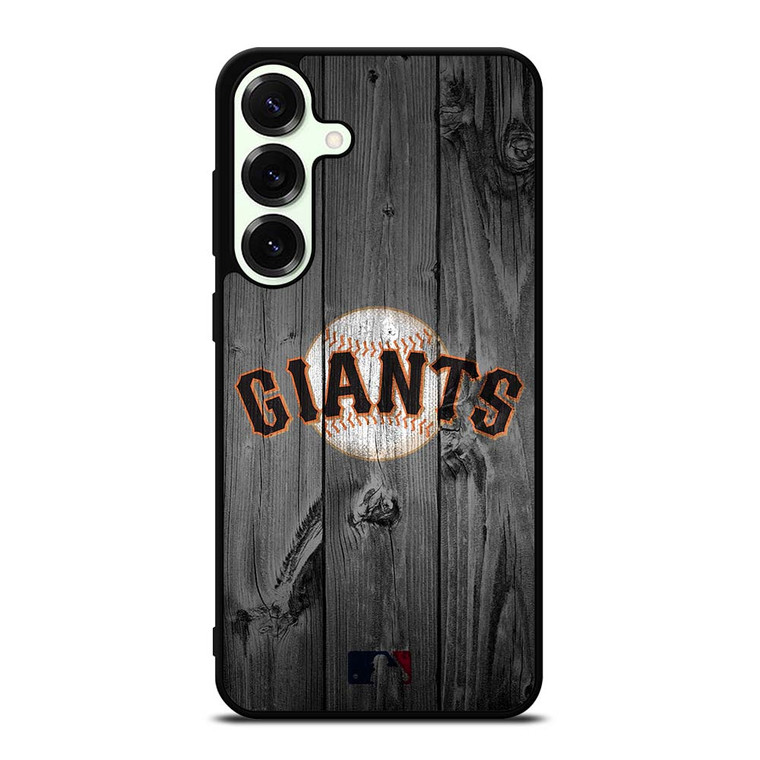 SAN FRANCISCO GIANTS BASEBALL MLB WOOD LOGO Samsung Galaxy S25 Plus Case Cover