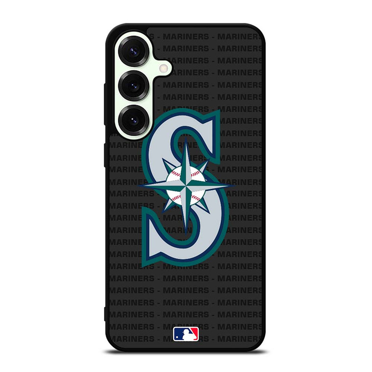 SEATTLE MARINERS BASEBALL BLACK Samsung Galaxy S25 Plus Case Cover
