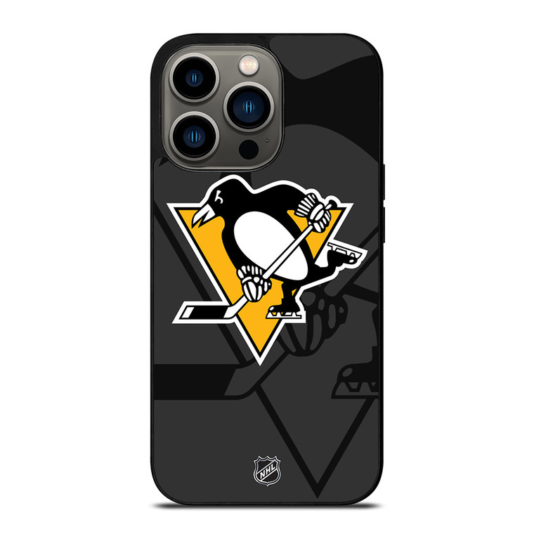 PITTSBURGH PENGUINS NHL TEAM iPhone 13 Pro Case Cover