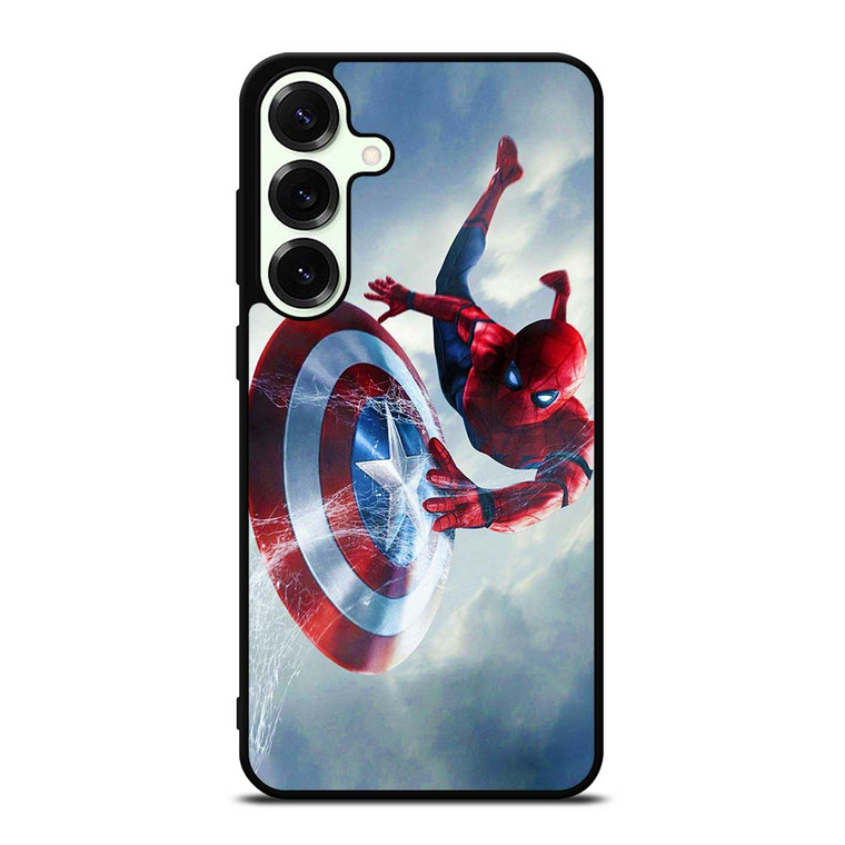 SPIDERMAN X CAPTAIN AMERICA Samsung Galaxy S25 Plus Case Cover