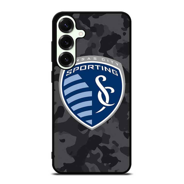 SPORTING KANSAS CITY MLS BLACK CAMO Samsung Galaxy S25 Plus Case Cover