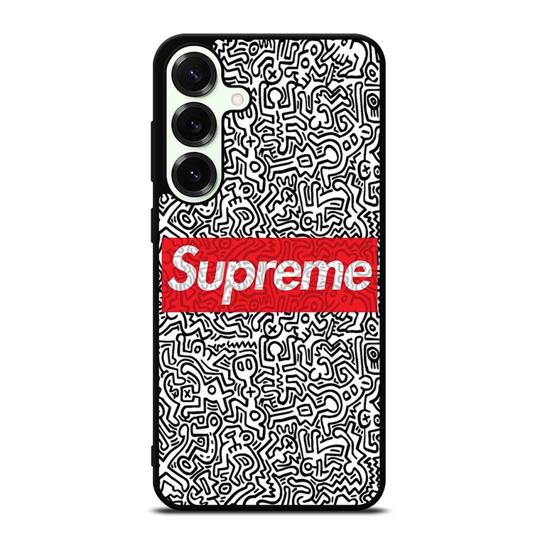 SUPREME KEITH HARING Samsung Galaxy S25 Plus Case Cover SUPREME KEITH HARING Samsung Galaxy S25 Plus Case Cover