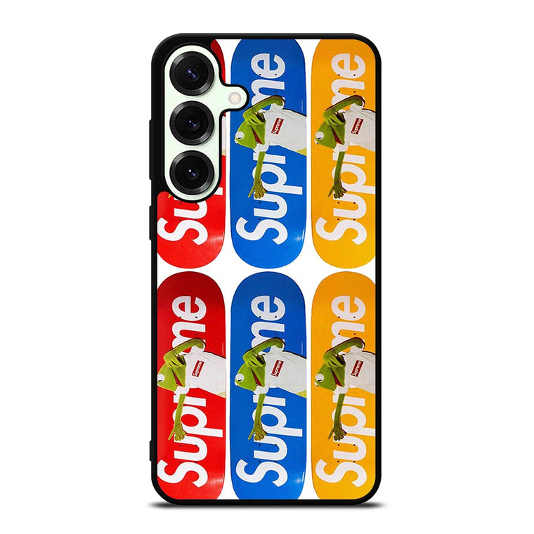 SUPREME SKATEBOARDS KERMIT FROG Samsung Galaxy S25 Plus Case Cover SUPREME SKATEBOARDS KERMIT FROG Samsung Galaxy S25 Plus Case Cover
