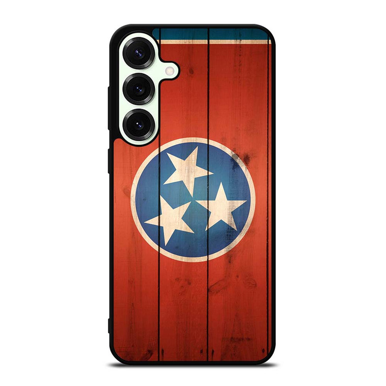 TENNESSEE FLAG WOOD Samsung Galaxy S25 Plus Case Cover