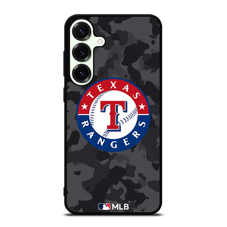 TEXAS RANGERS BASEBALL BLACK CAMO Samsung Galaxy S25 Plus Case Cover