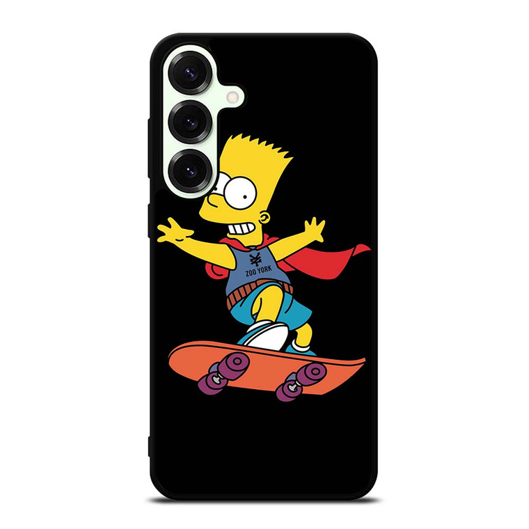 THE SIMPSONS ZOO YORK SKATEBOARD Samsung Galaxy S25 Plus Case Cover