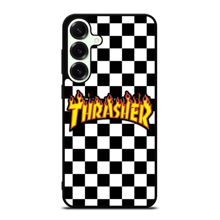 THRASHER SKATEBOARD CHECKERBOARD Samsung Galaxy S25 Plus Case Cover