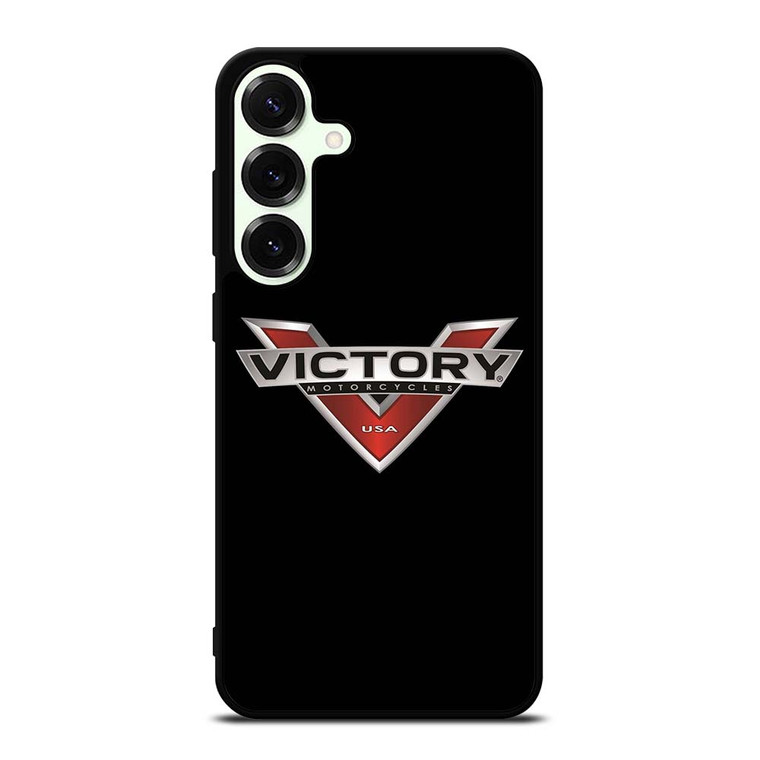 VICTORY MOTORCYCLES USA BLACK Samsung Galaxy S25 Plus Case Cover
